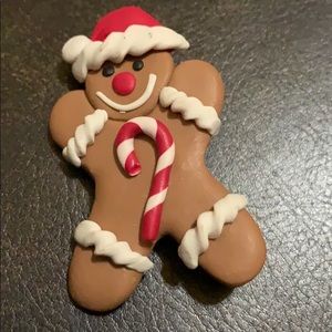 Gingerbread Man Brooch
